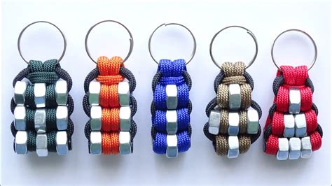 paracord key fob diy.